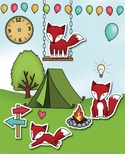 Резиновый штамп от Poppystamps -  A Fox Tale