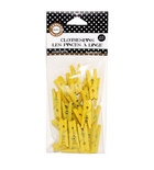 Мини-прищепка Canvas Corp - Yellow, 1 штука, длина 2,5 см