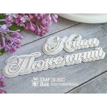 3d чипборд ScrapBox - Книга пожеланий Di-003