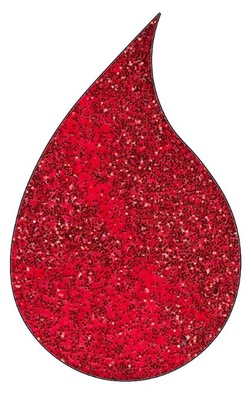 Пудра для эмбоссинга Wow - Red Glitz - Regular, 15 мл.