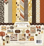 Набор бумаги и декора от Echo Park - Reflections Fall Collection Kit