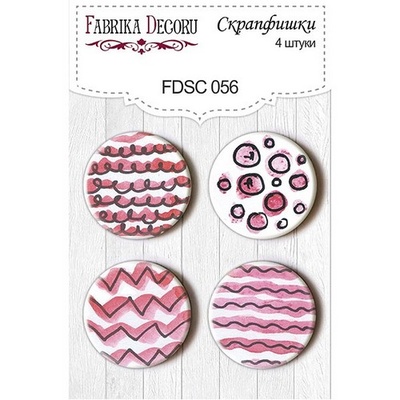 Набор скрапфишек Фабрика Декору из 4 шт FDSC056