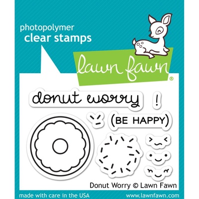 Штампы от Lawn Fawn - Donut Worry