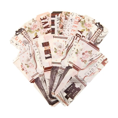 Билетики Prima - Apricot Honey - Die-Cut Paper Tickets, 36 штук