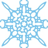 Лезвие Large Snowflake от Cheery Lynn Designs