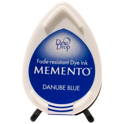 Чернила для штампинга Tsukineko - Memento Dew Drops Danube Blue