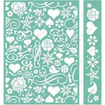 Папка для тиснения от Cuttlebug - Anna Griffin Smitten-Cuttlebug 5X7 Set
