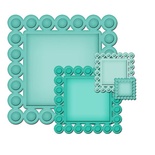 Лезвия от Spellbinders - Beaded Squares, 4 шт