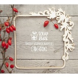 Чипборд ScrapBox - Рамка квадратная арт-нуво