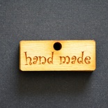 Деревянная фигурка WOOD-088 - Hand Made 4, 1 штука