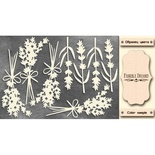 Набор чипбордов TM Fabrika Decoru Lavender Provence 2, FDCH-285, цвет молочный