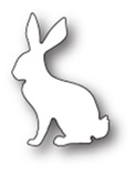 Нож для вырубки от Poppystamps - Serene Rabbit