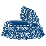 Нож для вырубки от Tattered Lace - Crib  - Детская кроватка