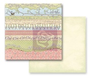 ЦЕНА СНИЖЕНА! Лист скрапбумаги Prima - Jack and Jill- Green Fields, 30х30см