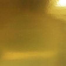 Картон Gold Mirror - Золотое Зеркало, 1 шт., нестандартный размер 18х30см
