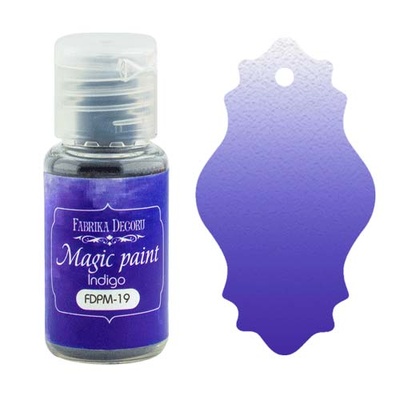 Сухая краска Magic paint - Фабрика Декора - Индиго, 15мл