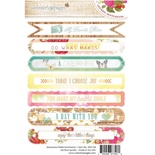 Набор наклеек Webster's Pages - Strawberry Fields - Sentiment Stickers