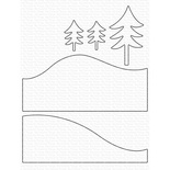 Лезвие нож My Favorite Things - Snowy Hillside Die-namics