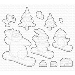 Лезвие нож My Favorite Things - BB Ready, Set, Snow Die-namics