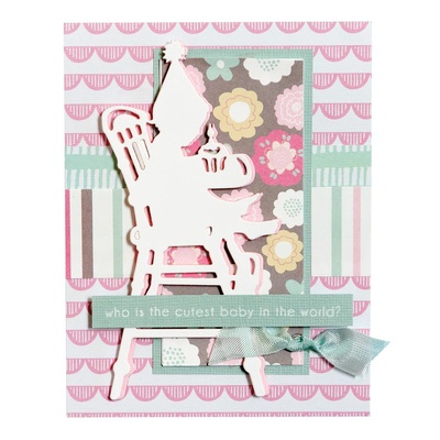 Нож для вырубки от Spellbinders - Baby's Birthday