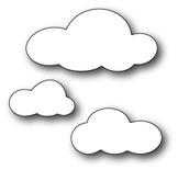 Нож для вырубки от Poppystamps - Fluffy Cloud Trio  