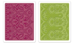 Набор папок для тиснения Sizzix - Textured Impressions Embossing Folders 2PK - Moroccan Daydreams Set, 2 шт.