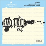 Штампы от Cherrylana - Hand Made с кляксами, 6х2,3 см