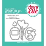 Лезвие Avery Elle - Die - Hedgehugs Elle-ments