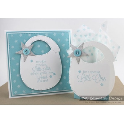 Лезвие My Favorite Things - Die-namics Baby's Bib - Детский нагрудник