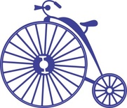 Лезвие Vintage Bicycle от Cheery Lynn Designs