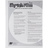 Прозорий шринк пластик від Grafix Shrink Plastic 8.5"X11" (21.5х27.9см), 1 аркуш