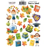 Набор наклеек (стикеров) #078, Back to School, ТМ Фабрика Декору