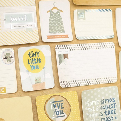 Набор карточек Project Life by Becky Higgins - Value Kit - Little You Boys, 130 элементов