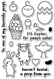 Штампы от Poppystamps - To All My Peeps clear stamp set