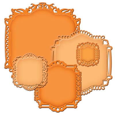 Лезвия Spellbinders - Decorative Labels Twenty-Two, 5 шт.