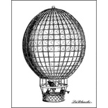 Акриловый штамп La Blanche - Hot Air Balloon