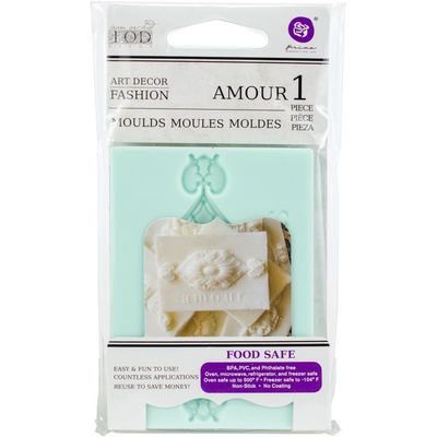 Молды силиконовые  от Prima - Art Decor Mould 2.5"X3.5" - Amour
