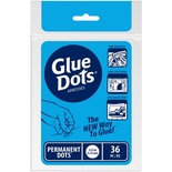 Клеевые капли Glue Dots - Permanent, 36 штук, 13 мм, 1 лист