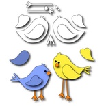 Лезвие Frantic Stamper - Precision Die - Love Birds