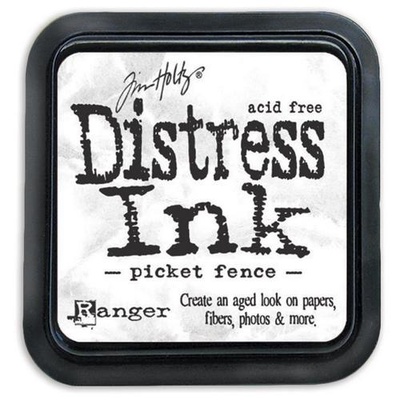 Штемпельная подушка Ranger - Distress Ink Pad - Picket Fence (белые)