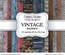 Набор скрапбумаги - Vintage texture, 30,5x30,5 см, ТМ Фабрика Декора