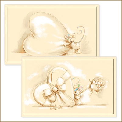 Заготовка для Flower Soft - От сердца, 2 шт.