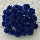 Цветы розочек от Thailand - ROYAL BLUE , 10 мм, 10 шт