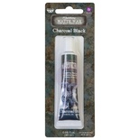 Восковая паста от Prima Finnabair Art - Alchemy Matte Wax .68 Fluid Ounce - Charcoal Black, 20 мл