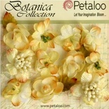 Набор объемных цветов Petaloo - Botanica Minis - Soft Yellow