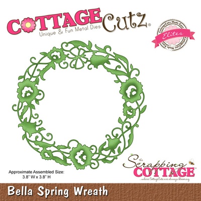 Лезвие CottageCutz Bella Spring Wreath (Elites)