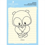Штампы от Cherrylana Совушка с сердечком, 2,8*4"см