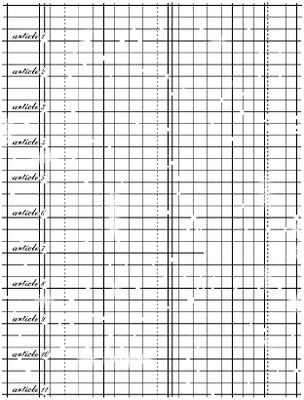 Резиновый штамп от Memory Box - Articles Ledger