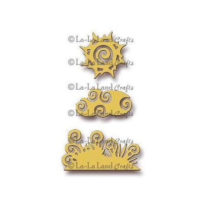 Лезвие La-La Land Crafts - Cloud, Sun & Island