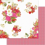 Лист скрапбумаги Webster's Pages - Picking Berries, двусторонняя, 30х30 см